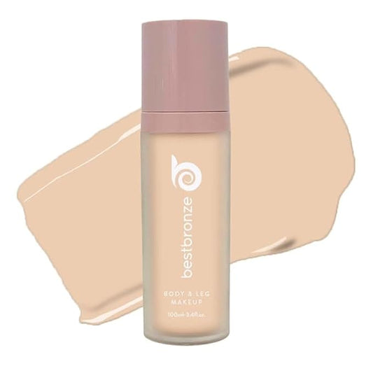 Best Bronze Bombshell Body Makeup - Tattoo Cover Up Makeup & Body Foundation Waterproof - Tattoo Concealer Waterproof for Scars, Varicose Veins Cover Up & Leg Foundation (NC14 Light Radiance)