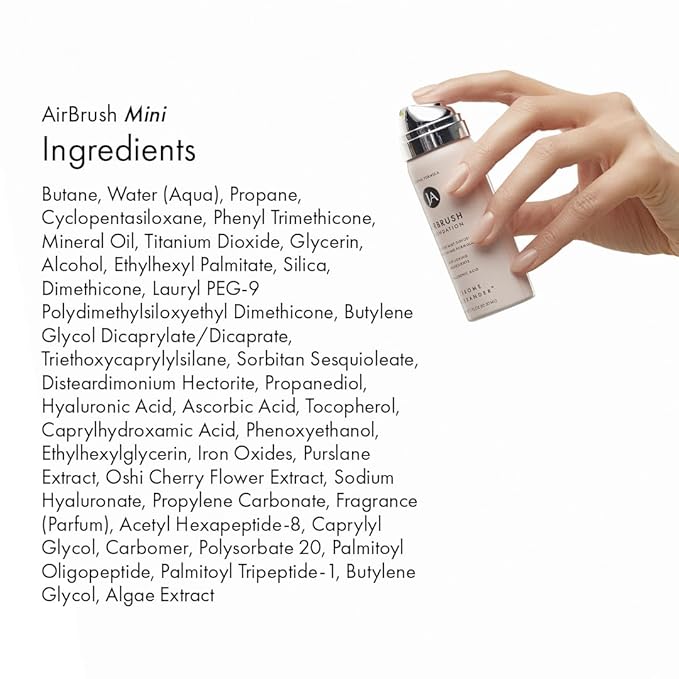 MagicMinerals AirBrush Foundation by Jerome Alexander, Mini Travel Size 1FL Oz, Easy Application Spray Makeup with Anti-aging Ingredients for Smooth Radiant Skin -Medium