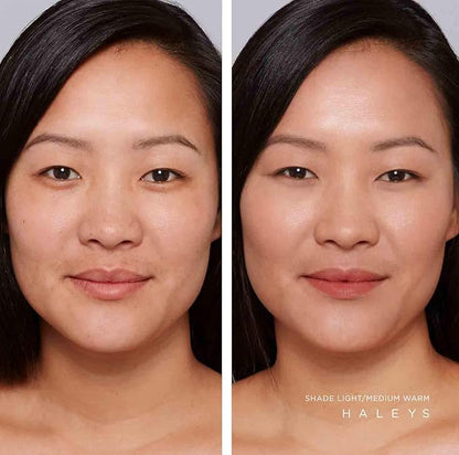 HALEYS Weightless Longwear Concealer (Medium Dark - Cool), Re-vive, Medium to Full Coverage, Gripping Concealer, All-Day Wear, Spot Concealing, Brightens, Streak-free, Light-diffusing, V+CF