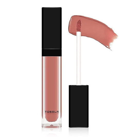 Lip Set, Lip Stain Long Lasting Waterproof, Lightweight, Non-sticky, High Shine Finish, Super Natural #10