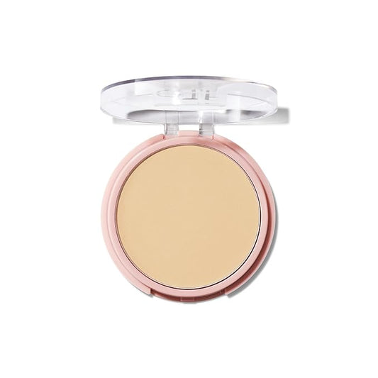 e.l.f. Halo Glow Powder Filter, Ultra-fine Finishing Powder, Smooths The Look of Pores & Fine Lines, Creates A Soft-Focus Glow, Vegan & Cruelty-Free, Fair Warm
