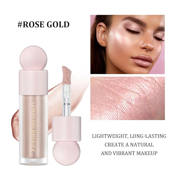 Makeup Blush, Belt Double Ended Makeup Brush, Multi-Use Red Blush Moonlight Face for All Skin
