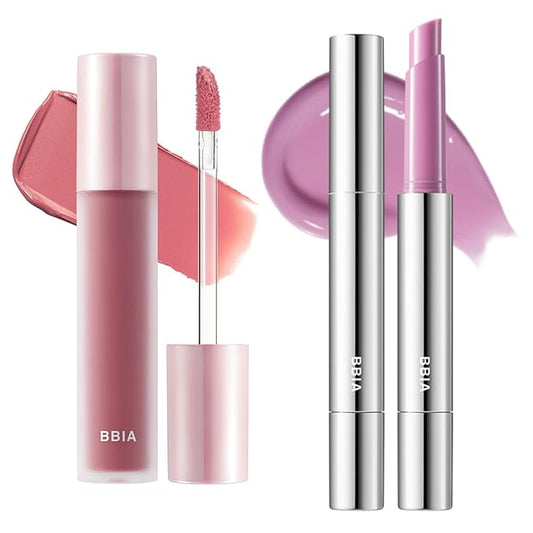 BBIA Last Velvet Tint (V40 SUMMER ROSE) + Over Glaze Stick (02 CANDY GLAZE) BUNDLE SET