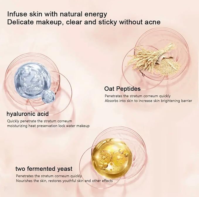 30ml Waterproof Foundation Full Cover Face Base Liquid Foundation Soft Matte Concealer Primer Base Makeup Color Correcting Whitening Cream Facial Concealer # Natural