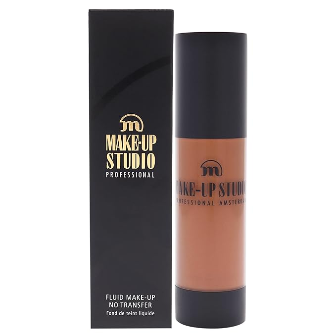 Professional Make-Up Fluid Foundation No Transfer - Creates A Soft-Focus, Velvety Natural Finish - Delivers Long-Wearing Light To Medium Coverage - Cb5 Mocca - 1.18 Oz