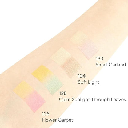 Paul & Joe Face & Eye Color CS, Pink, Yellow, Eyeshadow and Cheek Blush, Soft and Clear color,133 Small Garland, 0.12 oz