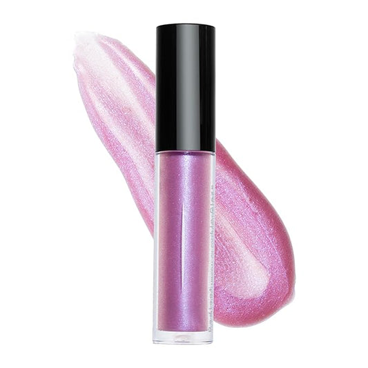 Radiant Professional Lip Glaze (15 Shades) - Ultra-Glossy, Moisturizing & Long-Lasting Hydration - High Shine Finish - Vegan Lip Glaze for Soft, Nourished Lips - Non-Sticky - (08 IRIS HOLO)