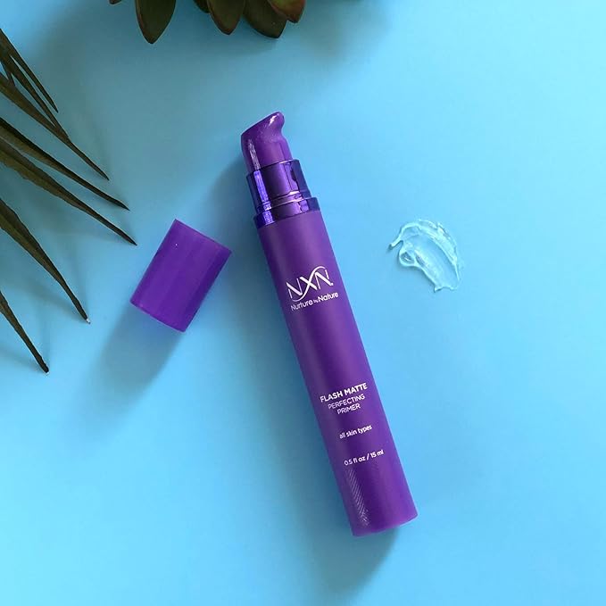 NxN 2-in-1 Matte Primer with Java Tea Leaf & Grapeseed to Nourish Skin & Minimize Pores for All Skin Types O.5 FL Oz