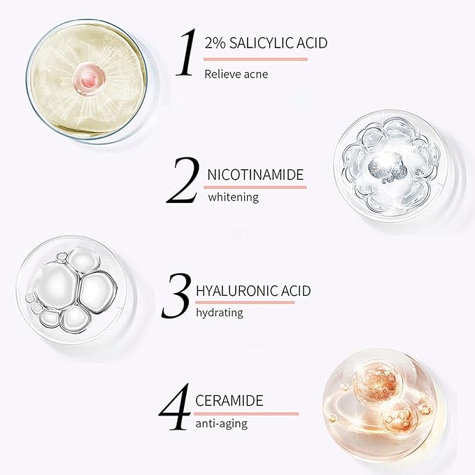 Full Coverage Foundation Cream, 6-in-1 Hydrating Makeup, Concealer, Primer, SPF 50+, Long-Lasting Wear (PORCELAIN BEIGE-For fair skin tone, 1.2 fl.oz)