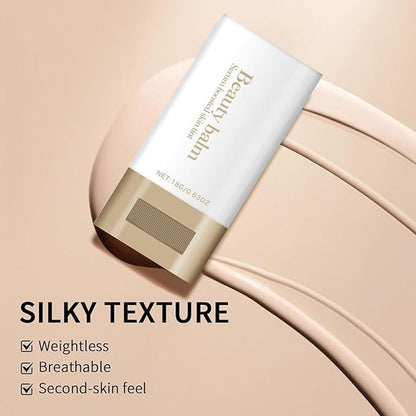 Foundation Stick Beauty Balm Serum Boosted Skin Tint Moisturizing Serum Contour Balm Makeup Suitable for All Skin Tones Create a Natural, Flawless Makeup Skin Tint Stick,02
