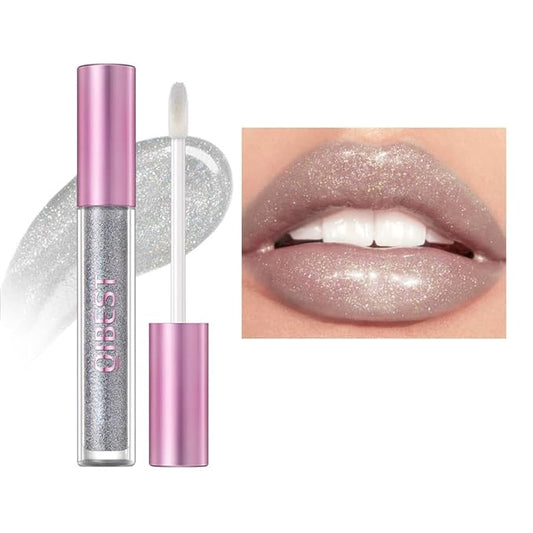 Lipgloss Moisturizing Glossy Finish All-Day Wear Shine Oil Lip Shimmer Clear