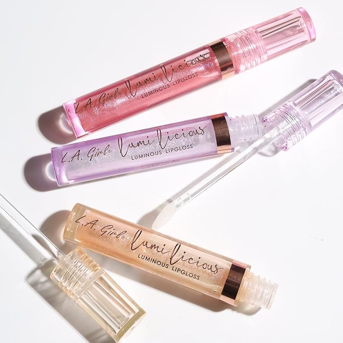 L.A. Girl Lumilicious Luminous Lipgloss, Champagne GLG937