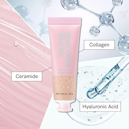 UNICORN GLOW HYDRATING FOUNDATION #5 MEDIUM BUFF Collagen Serum + Hyaluronic Acid + Ceramide