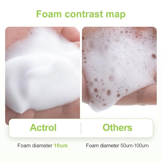 Eyelash Cleanser Concentrate 60ml Aloe Professional Lash Shampoo Foaming Cleanser DIY Wash for Extensions Lashes with Salon Home Care-Makes 6 Bottles