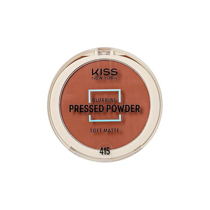 Soft Matte Pressed Powder, Blurring Poreless Face Powder Makeup, Medium Coverage Setting Powder Infused with Salicylic Acid & Niacinamide, Clean Beauty (Mocha, 0.28 Ounce)