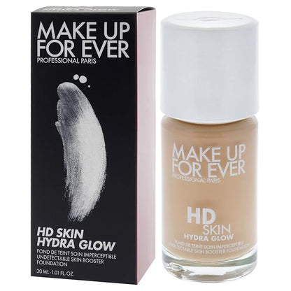 HD Skin Hydra Glow - 2Y32 Warm Caramel by Make Up For Ever for Women - 1 oz Foundation