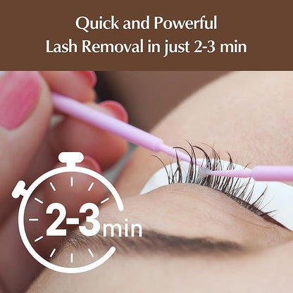 BL Lashes Eyelash Extension Remover, Dissolves Powerful Lash Extensions within 2-3 min, Fast Lash Extension Glue Remover, Low Irritation Cream Remover for Sensitive Skin, Jar Type (20g)