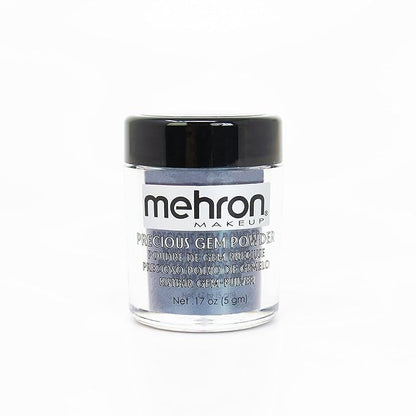Mehron Makeup Precious Gem Loose Pigment Shimmering Eye Powder (.17 oz) (Sapphire)