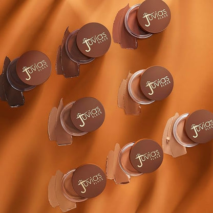 Juvia's Place Bronzed Cream Bronzer - Cocoa - Smooth Cream Bronzer Pot for Sun-Kissed Glow & Warmth, Buildable & Blendable Makeup Contour with Long-Lasting Matte Shimmer Finish, Highly Pigmented