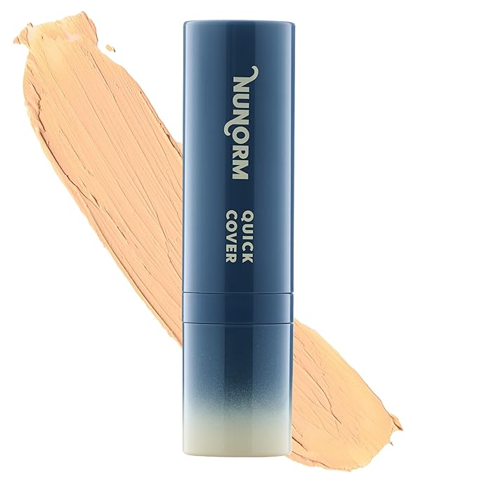Quick Cover Stick | Lightweight Foundation + Concealer For Men's Skin | Face + Body | 17 Shades | Instantly Covers Blemishes | Natural Matte Finish | Cruelty-Free + Vegan | Portable (Pine)