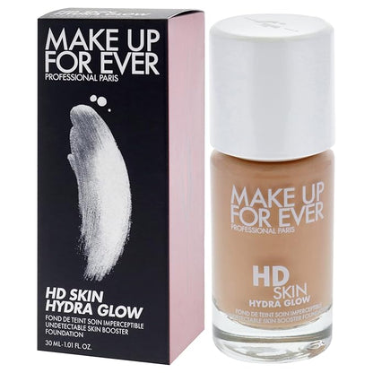 HD Skin Hydra Glow - 2R34 Cool Caramel by Make Up For Ever for Women - 1 oz Foundation