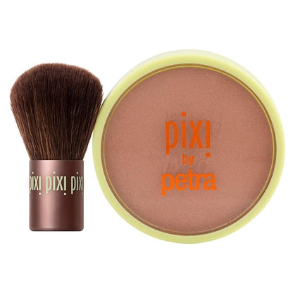Pixi Beauty Bronzer + Kabuki | Subtly Suntouched | 10.2 g / 0.4 oz