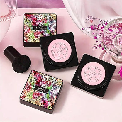 Cream Blush Air Cushion Mushroom Head Blush makeup Lightweight Smooth,Cherry Red