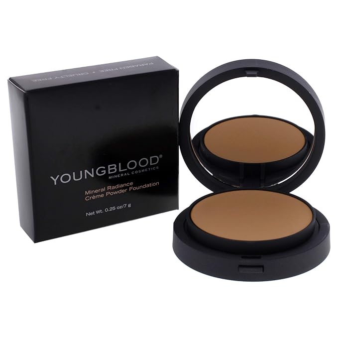 Youngblood Mineral Radiance Creme Powder Foundation - Tawnee Women 0.25 oz