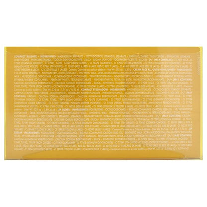 Pupa Milano Happy Bear Makeup Kit, 005 Yellow, 0.39 oz - Makeup Gift Set - Makeup Palette - Blush - Eyeshadow - Highlighter - Lip Gloss - Face Makeup
