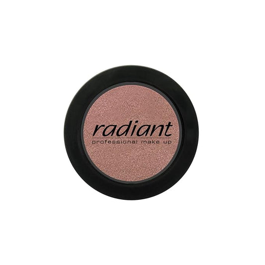 Radiant Professional Blush Color - Pressed Powder Compact Blusher in Matte & Pearly Shades - Suitable for Most Skin Types - Easy to Apply - 4 grams - Apricot (112)