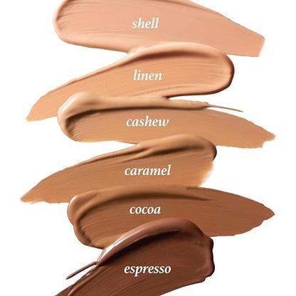 Julep Cushion Complexion Medium Coverage Foundation - Shell | Covers, Brightens & Evens Skin Tone | On-The-Go Cushion Applicator | Hyaluronic Acid, Vitamin B5 & E