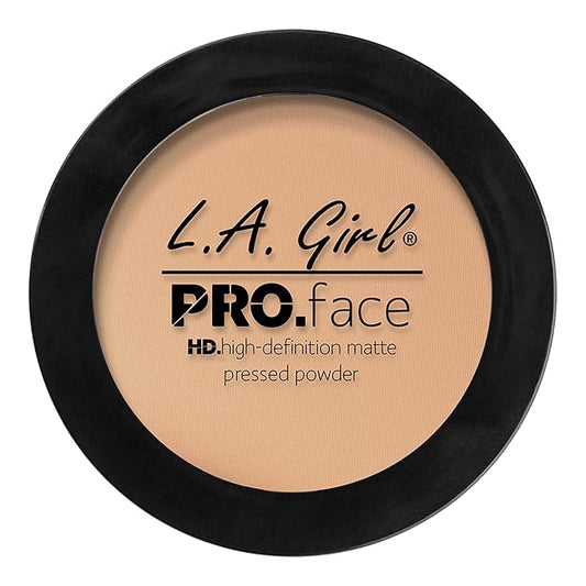 L.A. Girl Pro Face Powder Nude Beige, LAX-GPP605, 0.25 Ounce