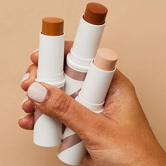 No7 Stay Perfect Foundation Stick - Cool Vanilla - Non-Drying Makeup Foundation with Hydrating Squalene - Coverage for Up to 18 Hours (10g)