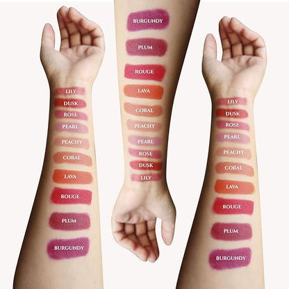 2 in 1 Lipstick Lipliner Retractable Pencil Semi Matte, Vegan, All Natural, Cruelty Free
