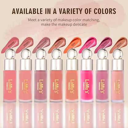 LaMu'S COSMETICS Soft Pinch Weightless Liquid Blush, Long-Lasting Beauty Natural Waterproof Face Liquid Blush For All-Day Wear (Joy-Nude Pink, 0.25fl.oz/7.5ml)