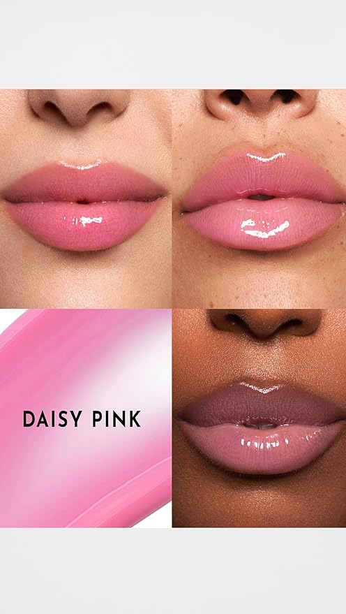 Women's Forget The Filler Lip Plumper Line Gloss, Daisy Pink, 0.11 Fl Oz (Pack of 1)