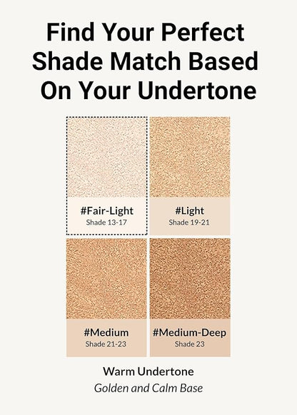 [JUNGSAEMMOOL OFFICIAL] Essential Skin Nuder Long Wear Cushion (Refill included) (Fair Light)