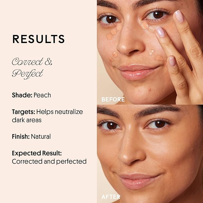 Winky Lux Peeper Perfect Under Eye Concealer (Fair) and Winky Lux Peeper Correct Peach Color Corrector