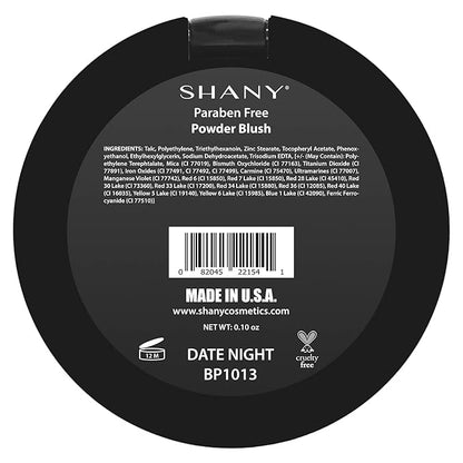 SHANY Paraben Free Powder Blush - DATE NIGHT