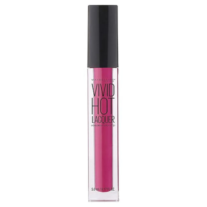 Maybelline New York Color Sensational Vivid Hot Lacquer Lip Gloss, Sassy, 0.17 fl. oz.