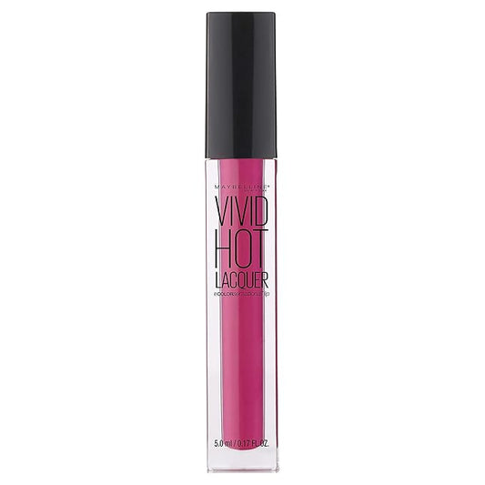 Maybelline New York Color Sensational Vivid Hot Lacquer Lip Gloss, Sassy, 0.17 fl. oz.