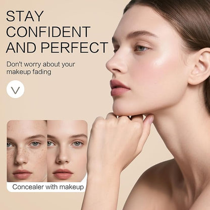 Skye Color Changing Magic Foundation, Magical Color Changing Foundation, Hydrating, Natural and Light Suitable for All Skin Types (2pcs, 30ML)