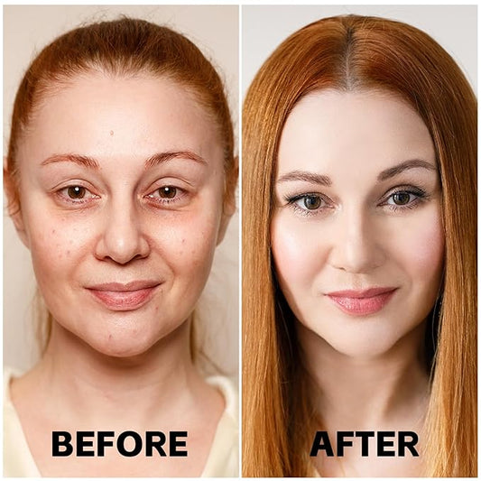 Boobeen Dual Ended Liquid Concealer Stick for Women, Natural Eye Concealer for Dark Circles，Long Lasting Foundation With Full Coverage Makeup