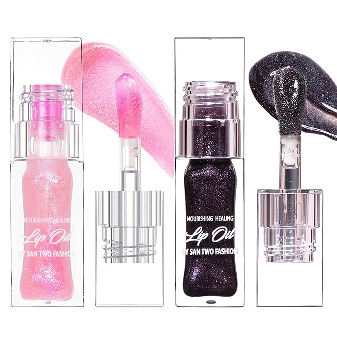 Charm Kiss 2024 New Magic Black Color Changing Lip Oil and Magic Color Changing Lip Oil PH
