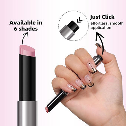 KIMUSE Lip Plumper, Hydrating Korean Lip Gloss, Click Tinted Lip Balm Solid Lipstick for Plumps & Moisturizes, Long-wearing All-in-one Lip Plumping, Gloss, Balm
