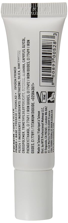 NYX Professional Makeup Pore Filler Primer, Mini Size 0.27 Fl. Oz.