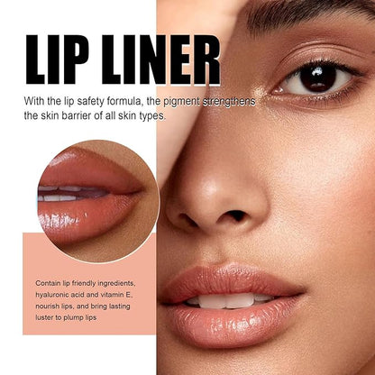 EMRYNE Matte Liquid Lip Gloss Stain - Emryne Lip Stain Peel Off, Red Lip Stain, Moisturizing Long Lasting & Waterproof Transfer-Proof Lip Liner (#00, 1 Ounce (Pack of 1))