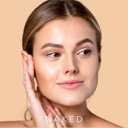 Sweat-Proof Liquid Foundation - Long-Lasting, Buildable, Matte Finish, SPF 15+, Mineral-Infused, Non-Comedogenic, Lightweight, 24-Hour Coverage, Vegan Make Up (Naked)