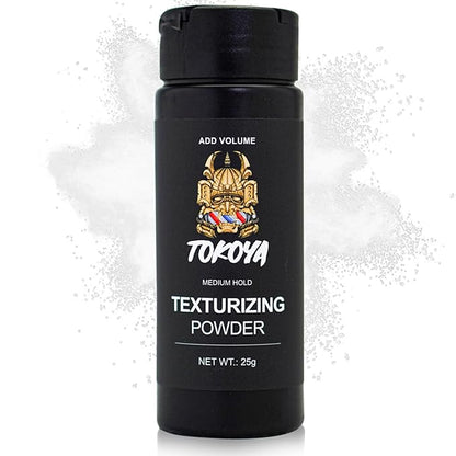 TOKOYA Texturizing Powder - 25g | Instant Volume, Matte Finish, Long-Lasting Hold