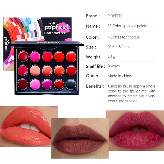 Pure Vie All-in-One Holiday Gift Surprise Makeup Set Essential Starter Bundle Include Eyeshadow Palette Lipstick Concealer Blush Mascara Eyeliner Face Powder Lipgloss Brush - Full Makeup Kit for Women